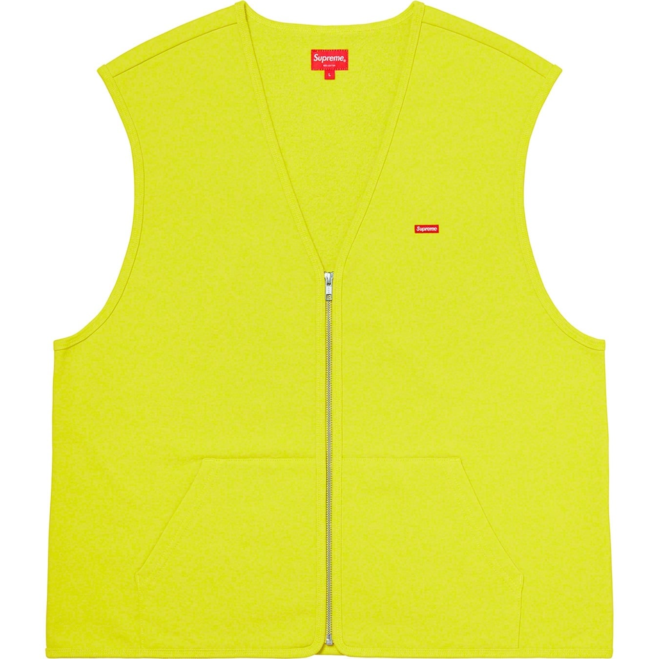 Zip Up Sweat Vest view 2